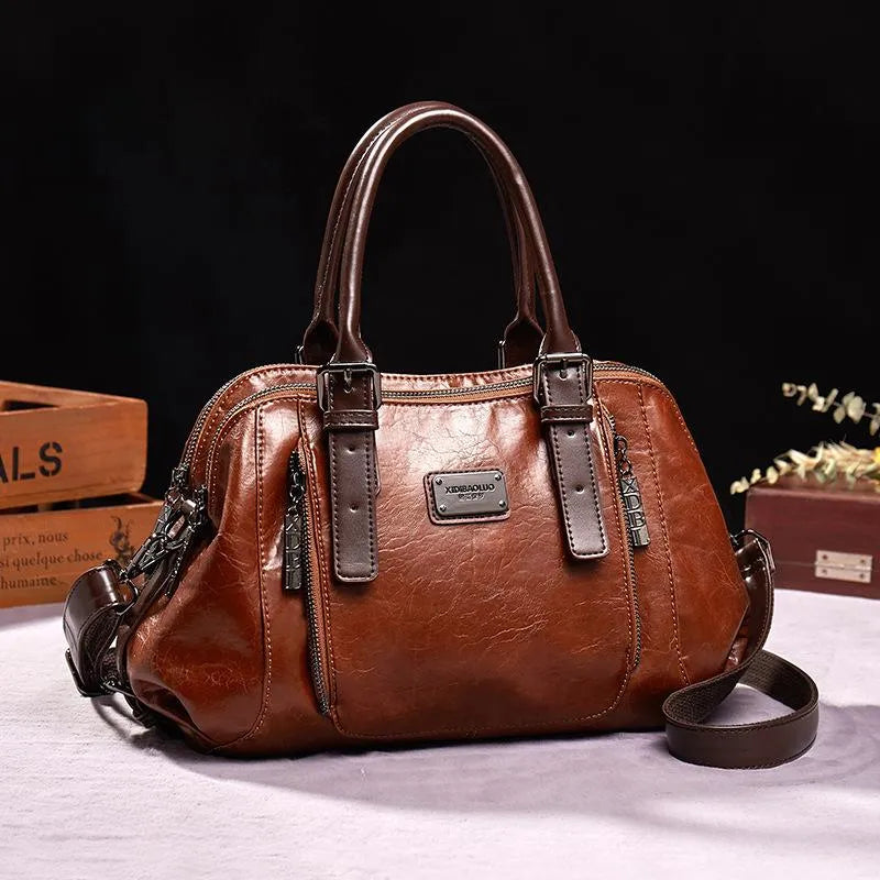 Nina - Sac à main en cuir chic