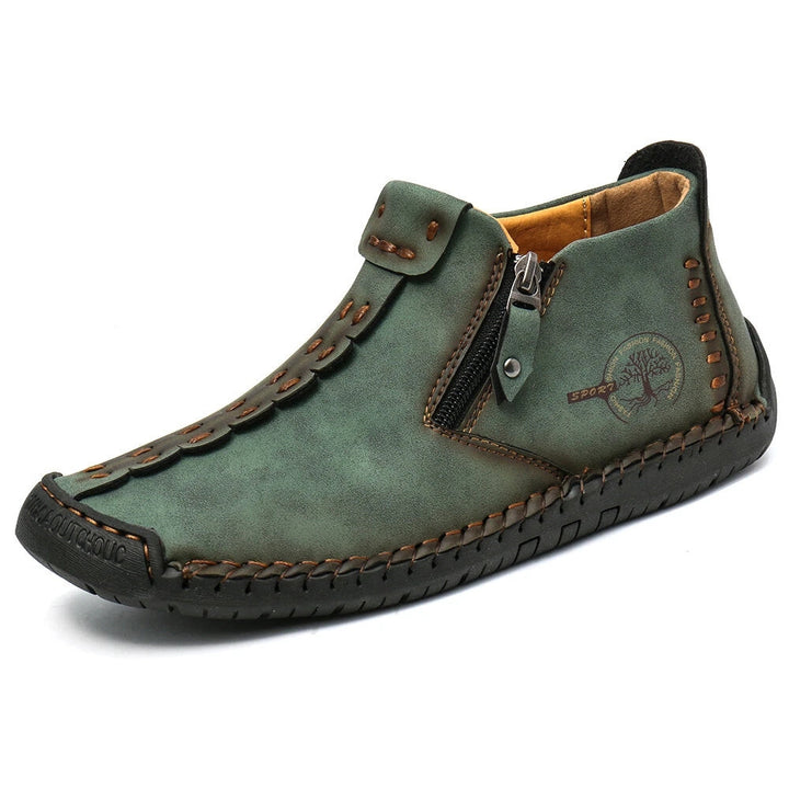 Grau| Vintage Stiefel