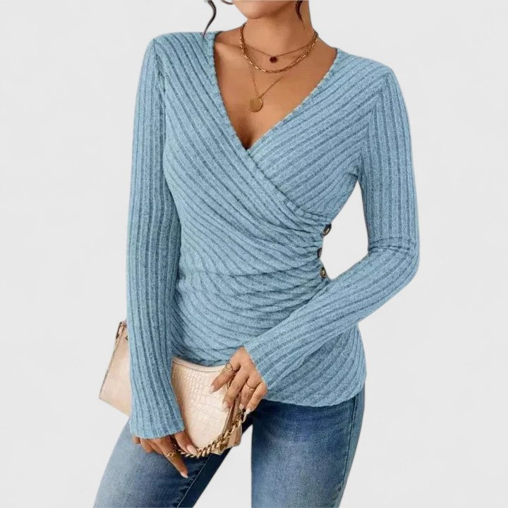 Vera™ | Elegantes Tucking Top