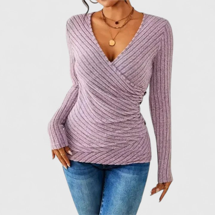 Vera™ | Elegantes Tucking Top