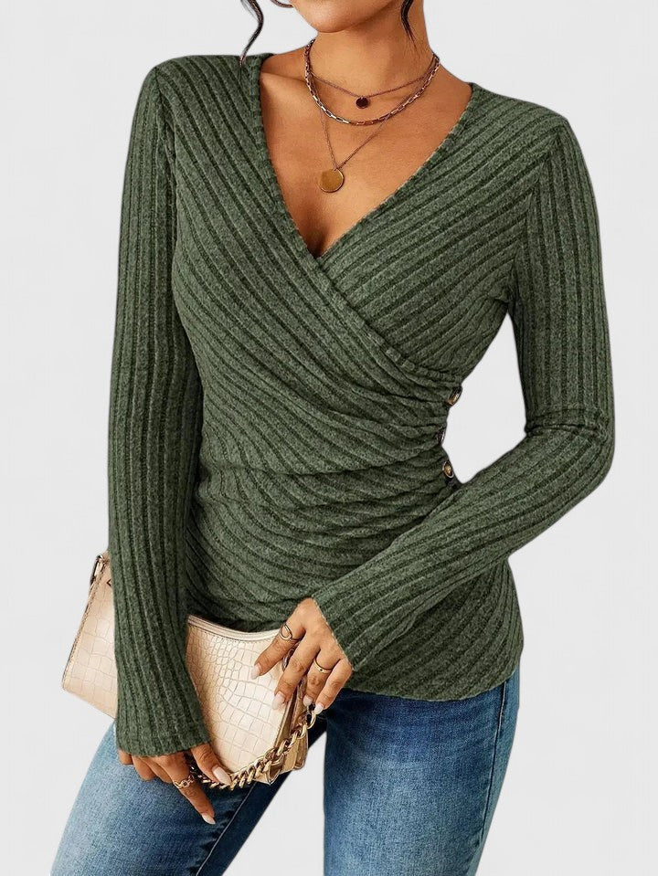 Vera™ | Elegantes Tucking Top