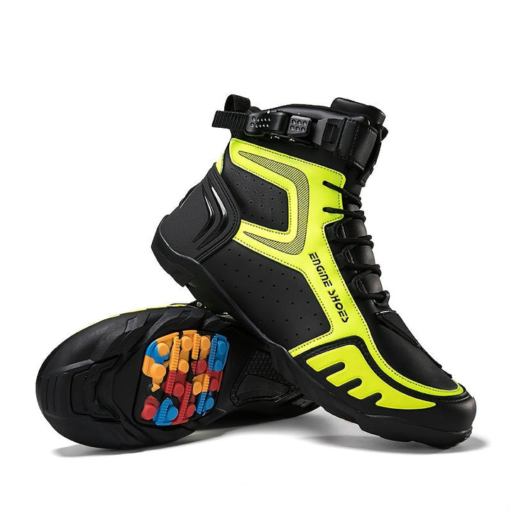 Bottes de moto haut de gamme pour hommes