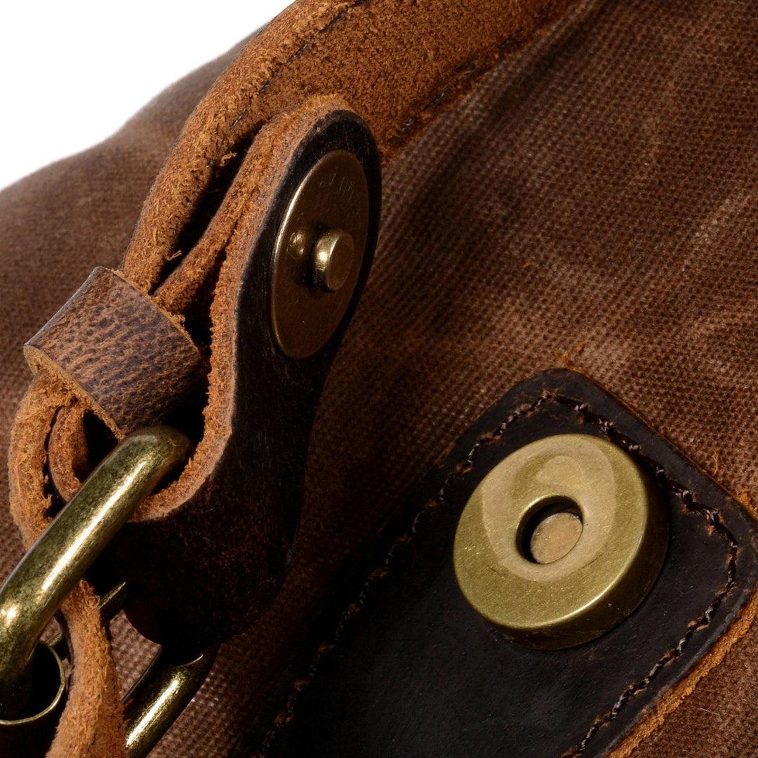 Canvas-Leder-Rucksack | SALZBURG