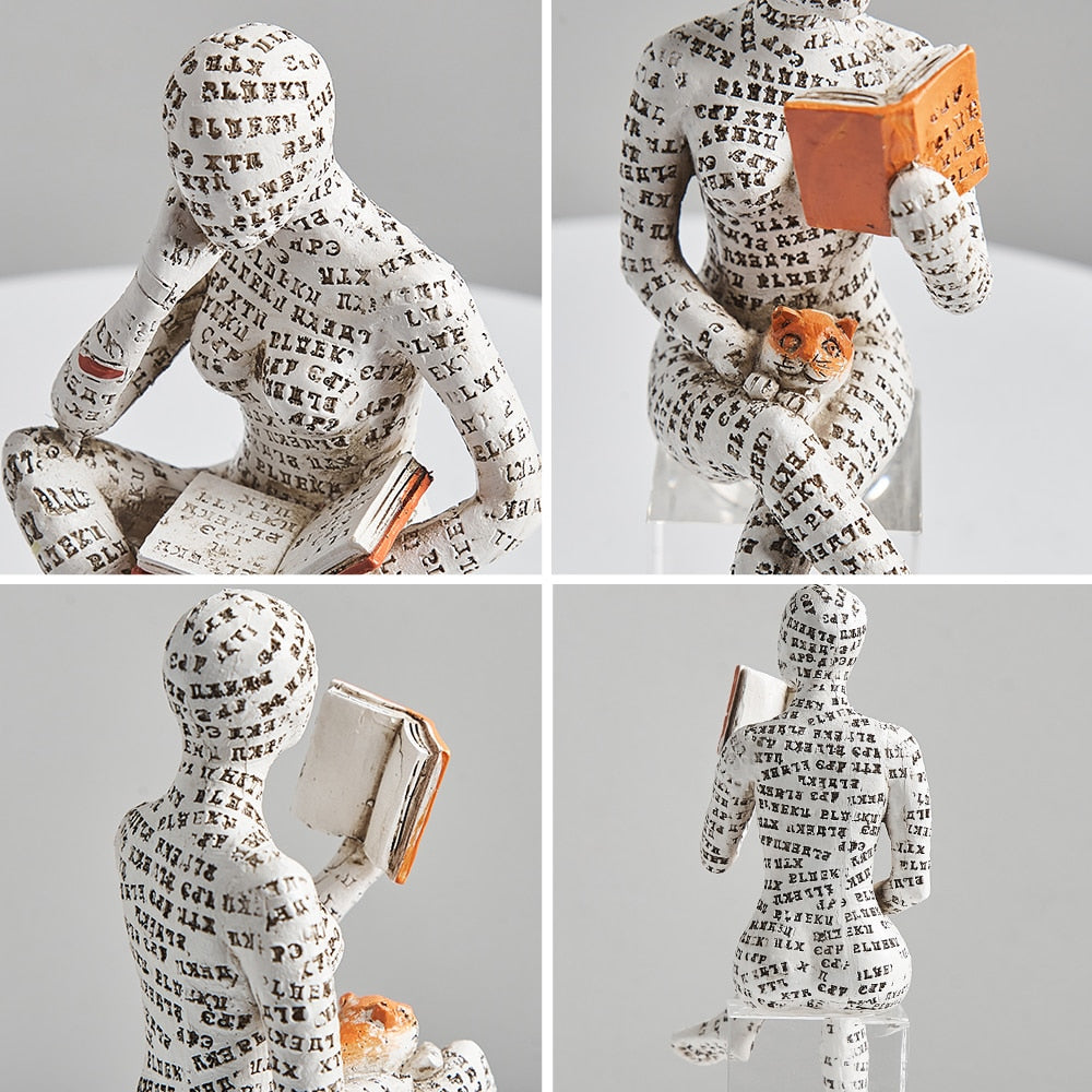 Alphabet Mumie Bücherregal Dekor