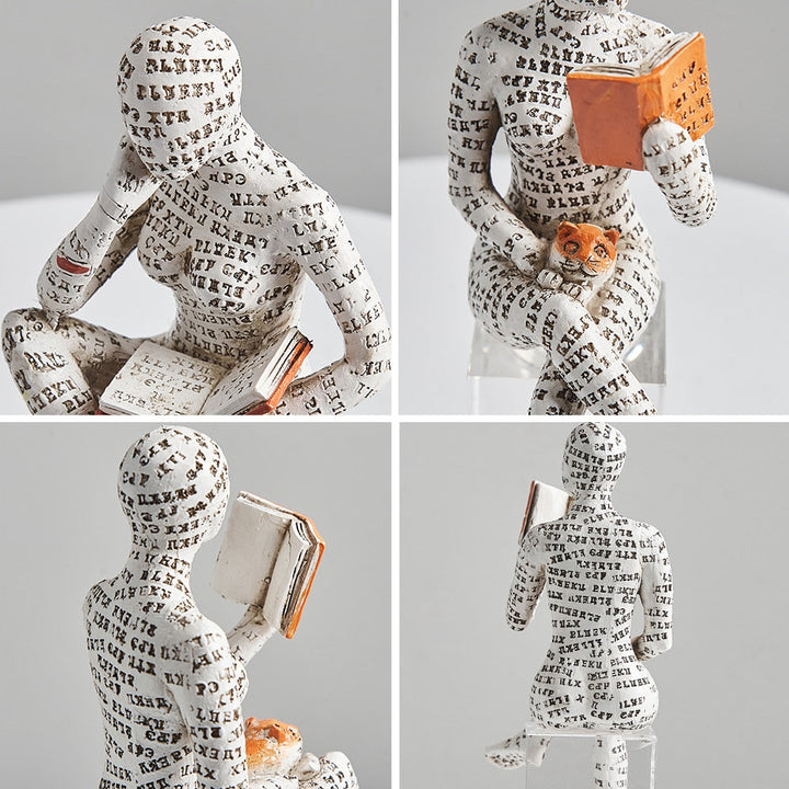 Alphabet Mumie Bücherregal Dekor