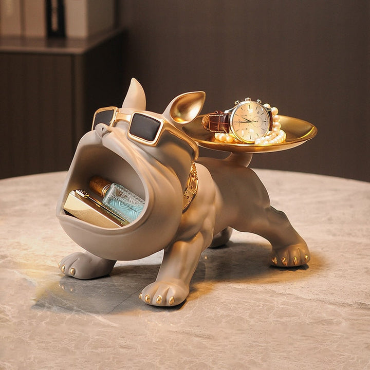 Großer Mund Französische Bulldogge Dekor