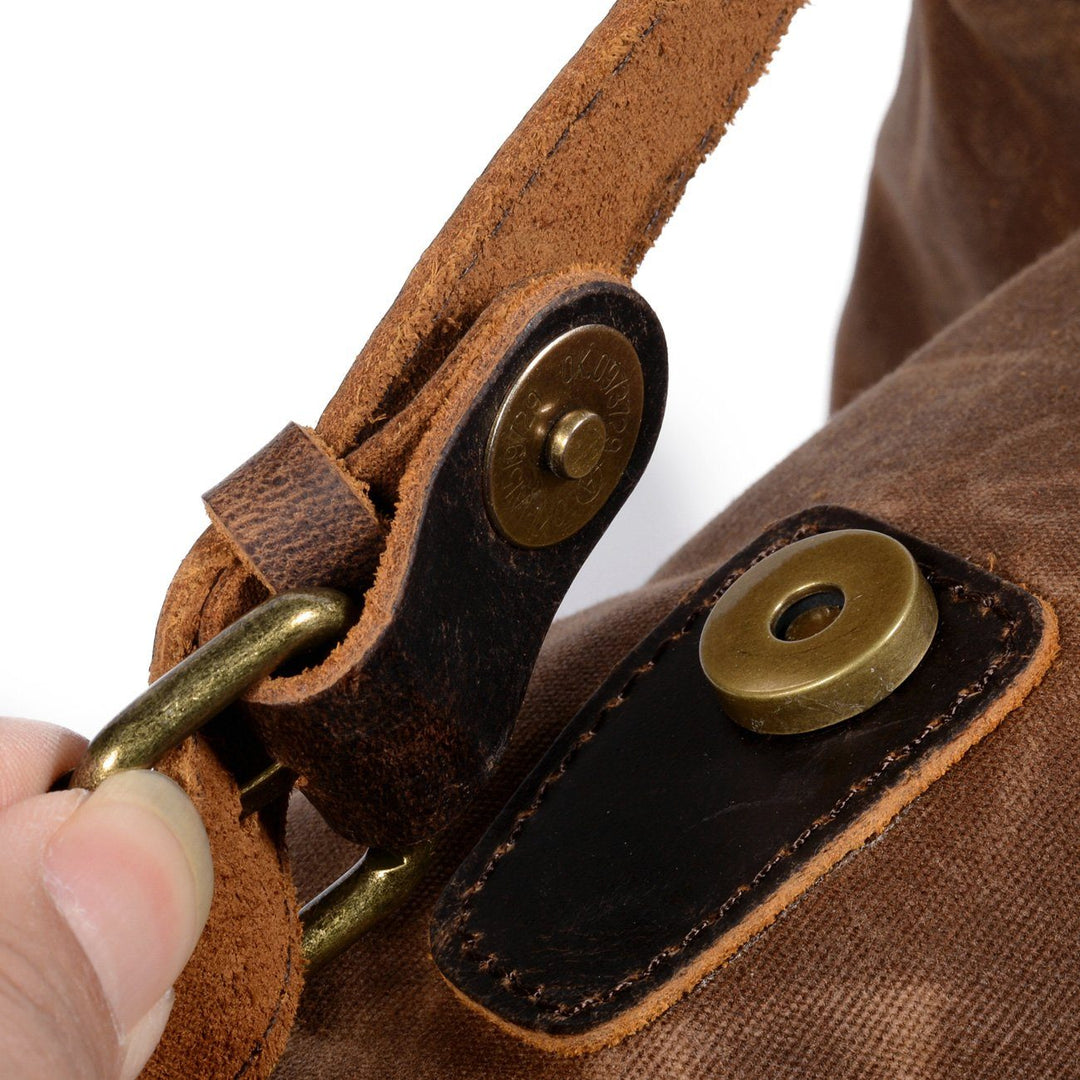 Canvas-Leder-Rucksack | SALZBURG