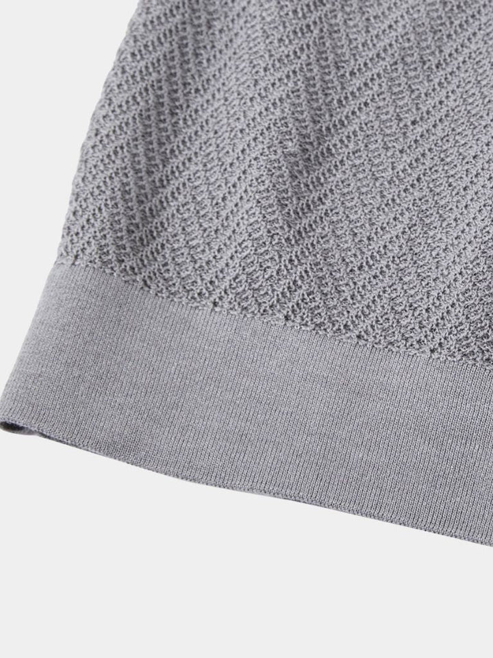 Das Ashwick – Modernes Strick-Polo