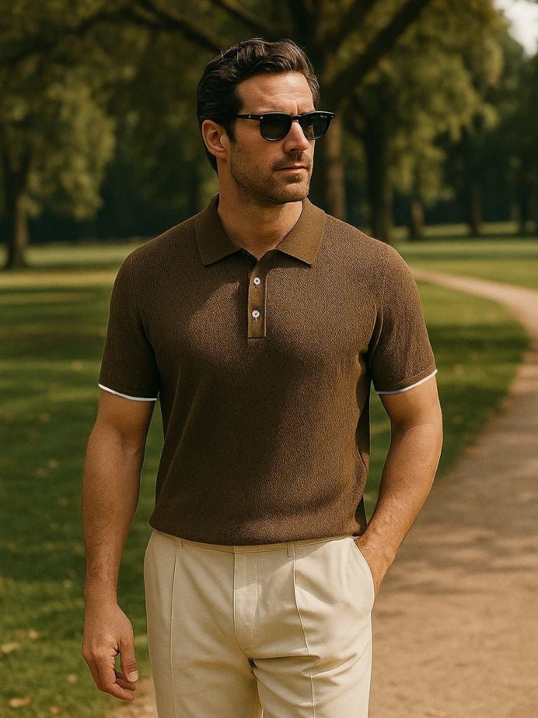 Das Ashwick – Modernes Strick-Polo