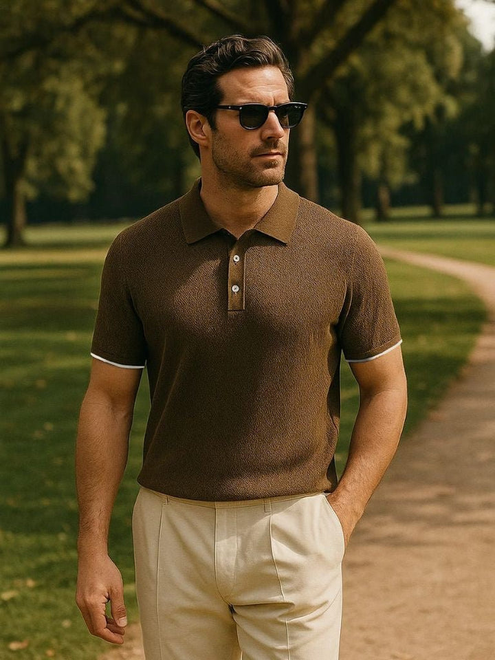 Das Ashwick – Modernes Strick-Polo