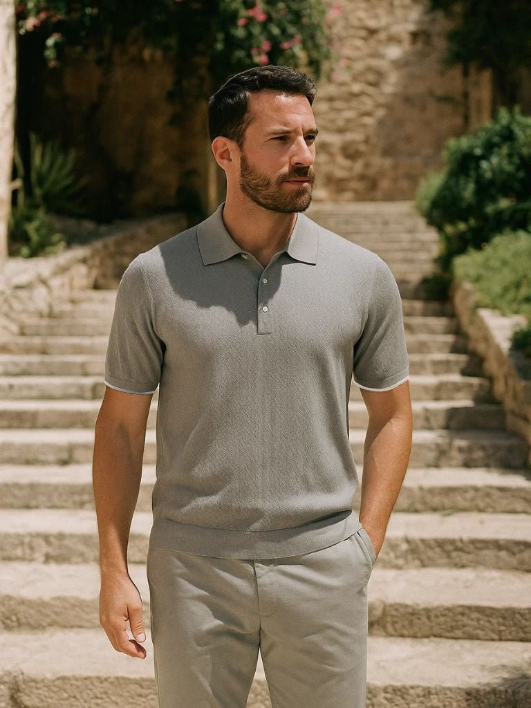 Das Ashwick – Modernes Strick-Polo