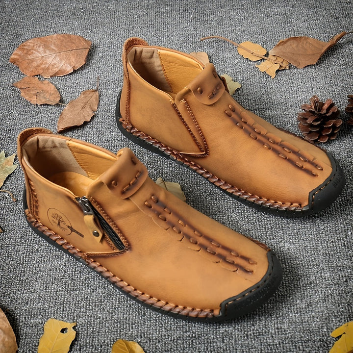 Grau| Vintage Stiefel