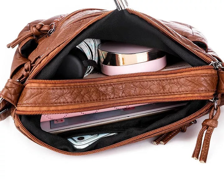 Sofie - Weiche Lederhandtasche