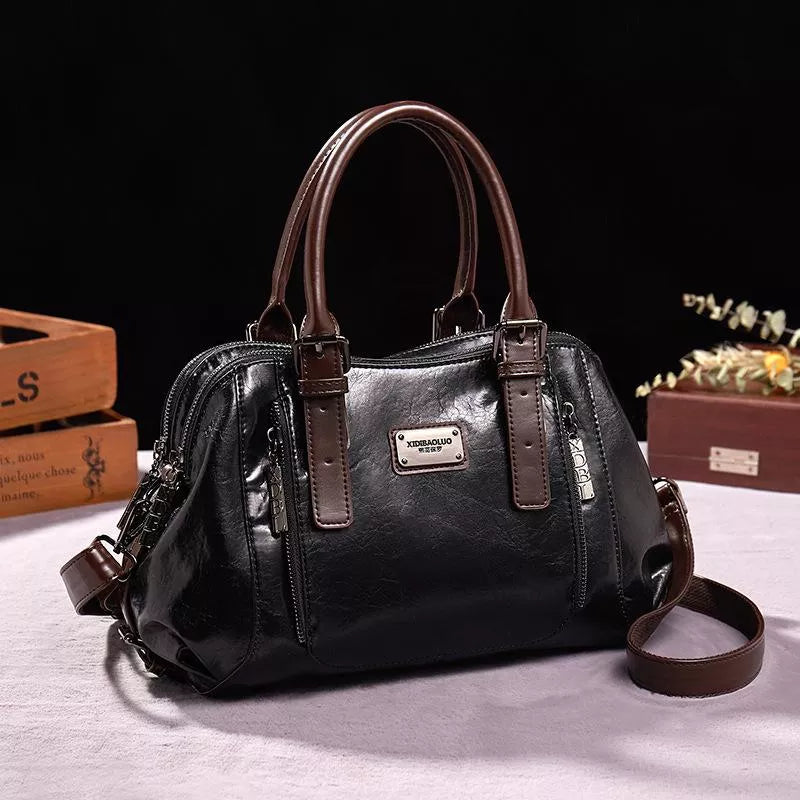 Nina - Sac à main en cuir chic