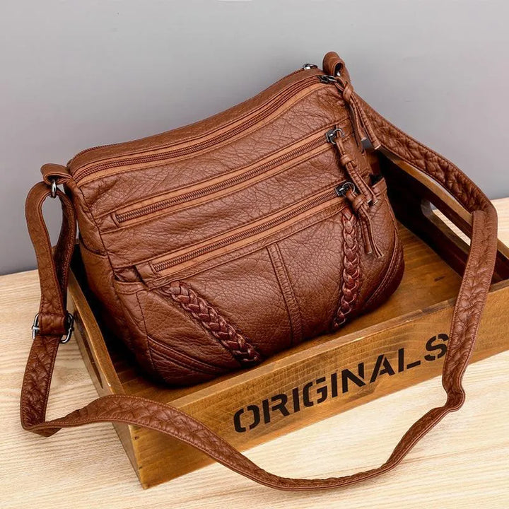Sofie - Weiche Lederhandtasche