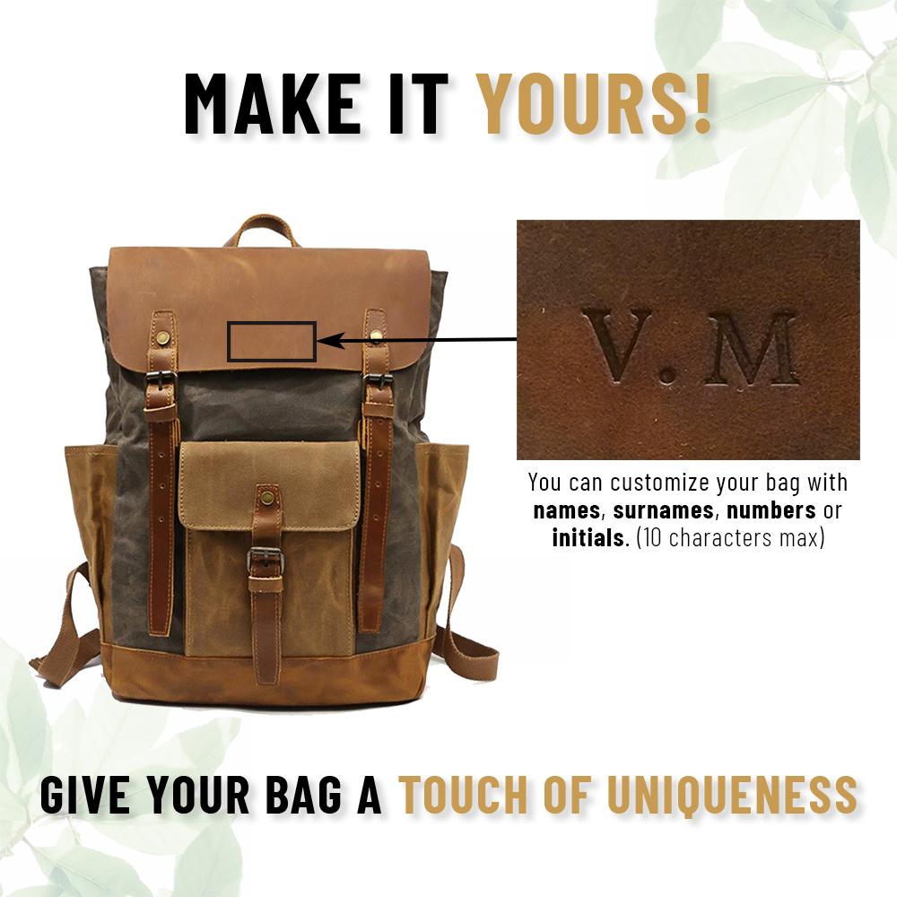 Vintage Laptop Rucksack | GRANADA