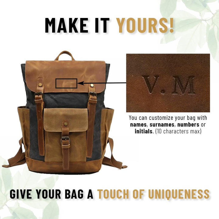 Vintage Laptop Rucksack | GRANADA
