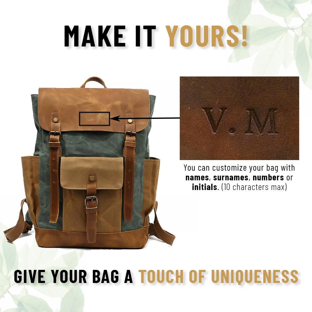 Vintage Laptop Rucksack | GRANADA