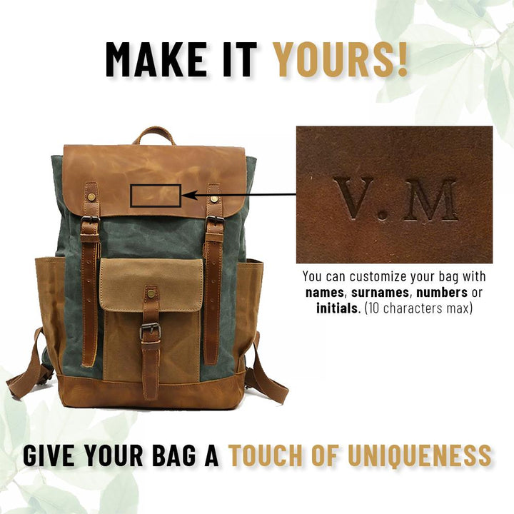 Vintage Laptop Rucksack | GRANADA