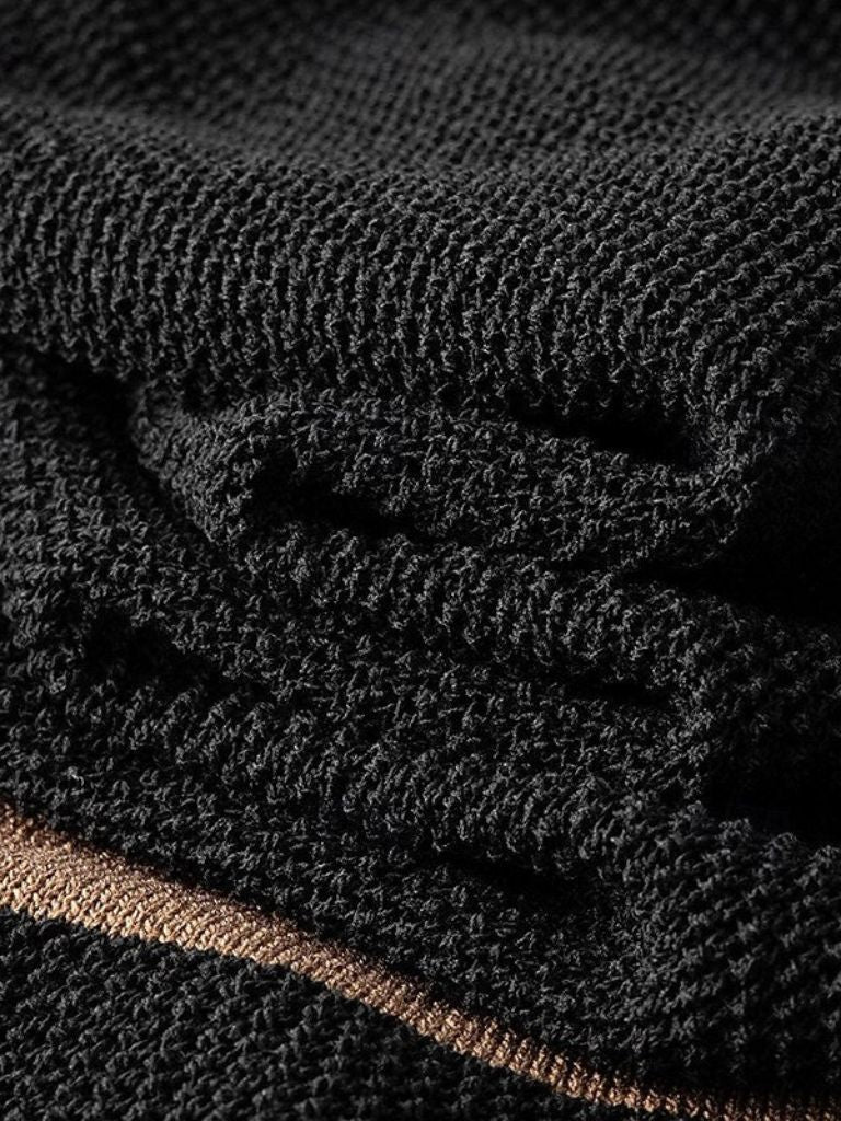 Das Henley – Karamellfaden Polo