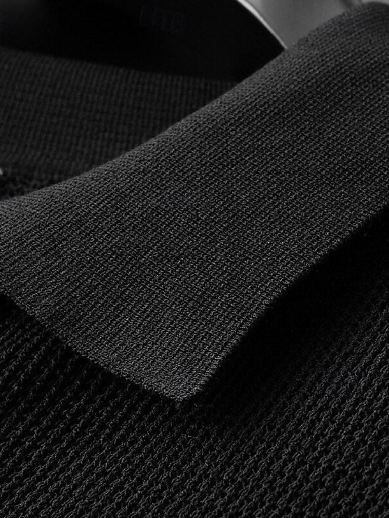 Das Henley – Karamellfaden Polo