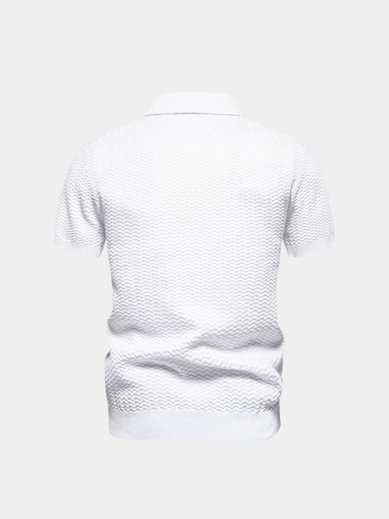 Die Harlowe – Kurzarm Zip Polo