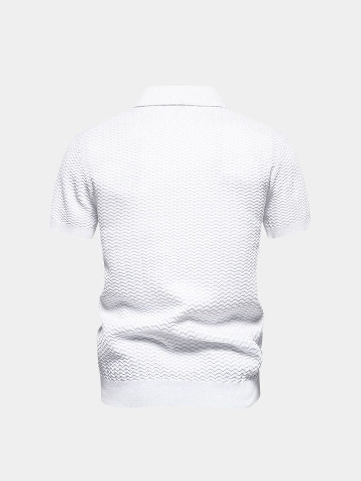 Die Harlowe – Kurzarm Zip Polo