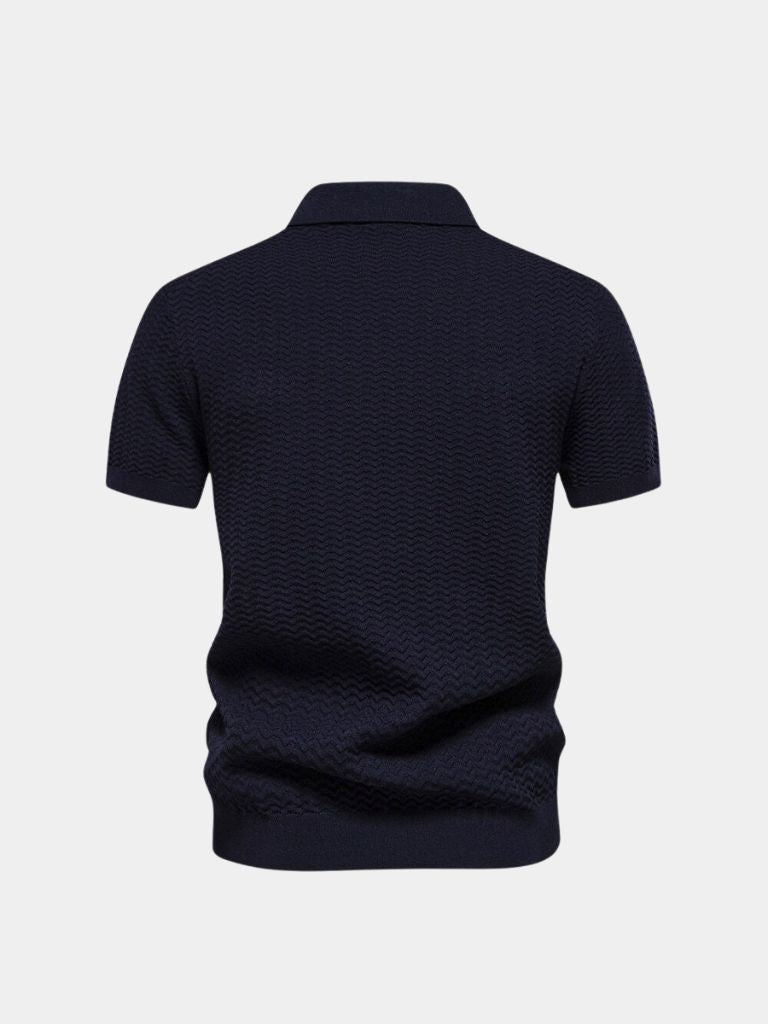 Die Harlowe – Kurzarm Zip Polo
