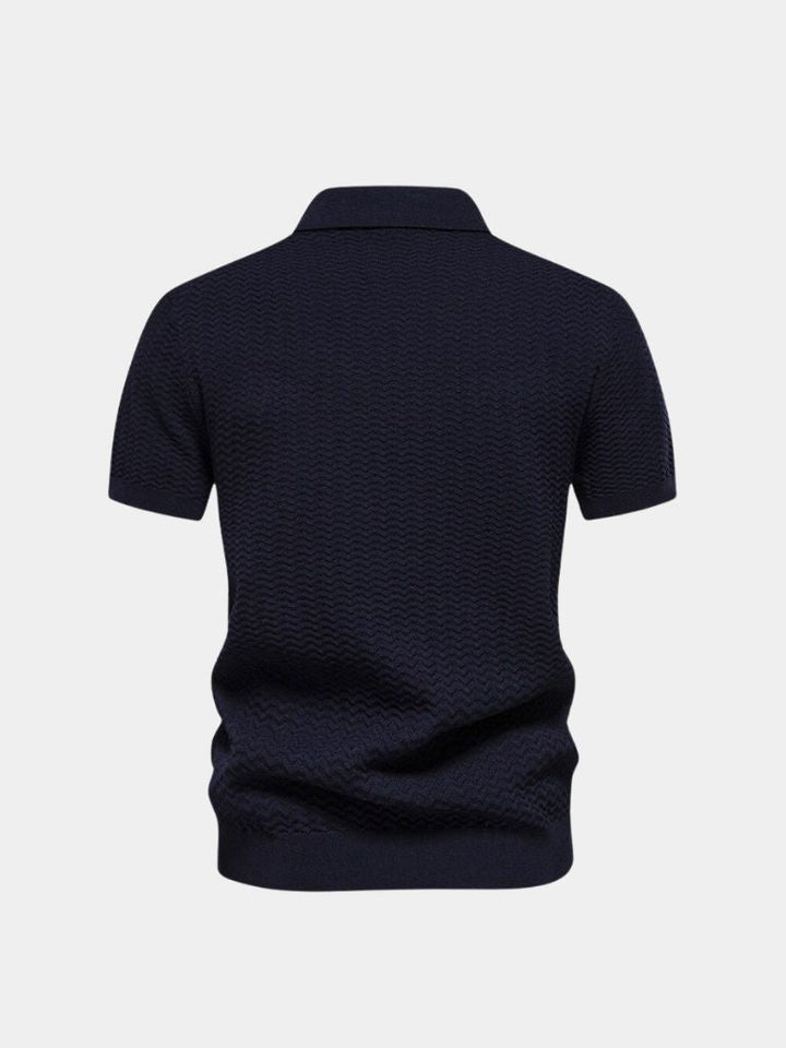 Die Harlowe – Kurzarm Zip Polo