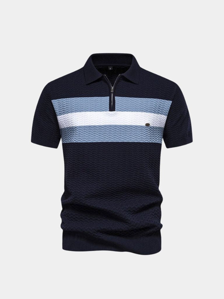 Die Harlowe – Kurzarm Zip Polo
