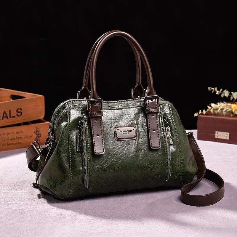 Nina - Sac à main en cuir chic