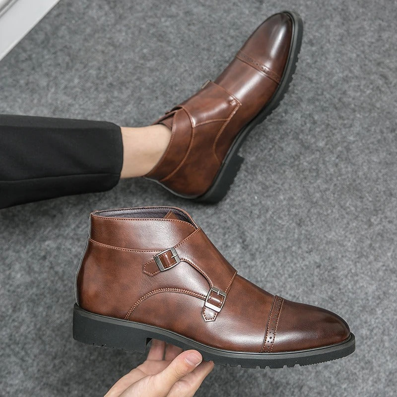 Darell™ | Doppel-Monk-Strap-Stiefel