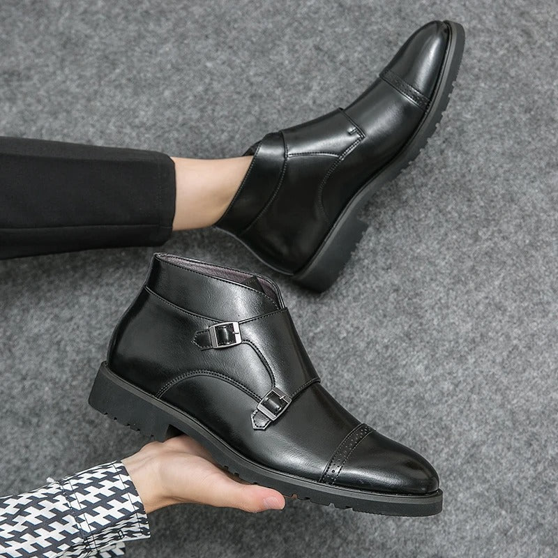 Darell™ | Doppel-Monk-Strap-Stiefel