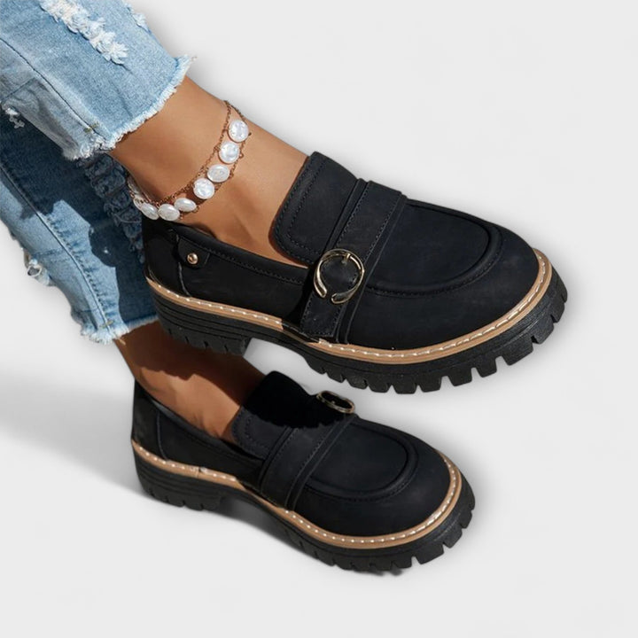 Poet – Lässige Slipper mit runder Spitze