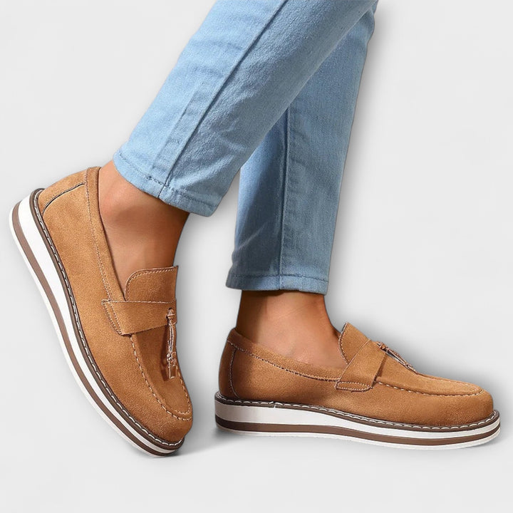 Halo – Lässige Slipper mit runder Spitze