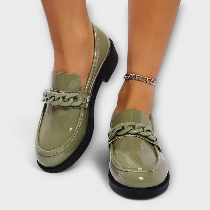 Lumi – Runde Zehenpartie, lässige Slipper