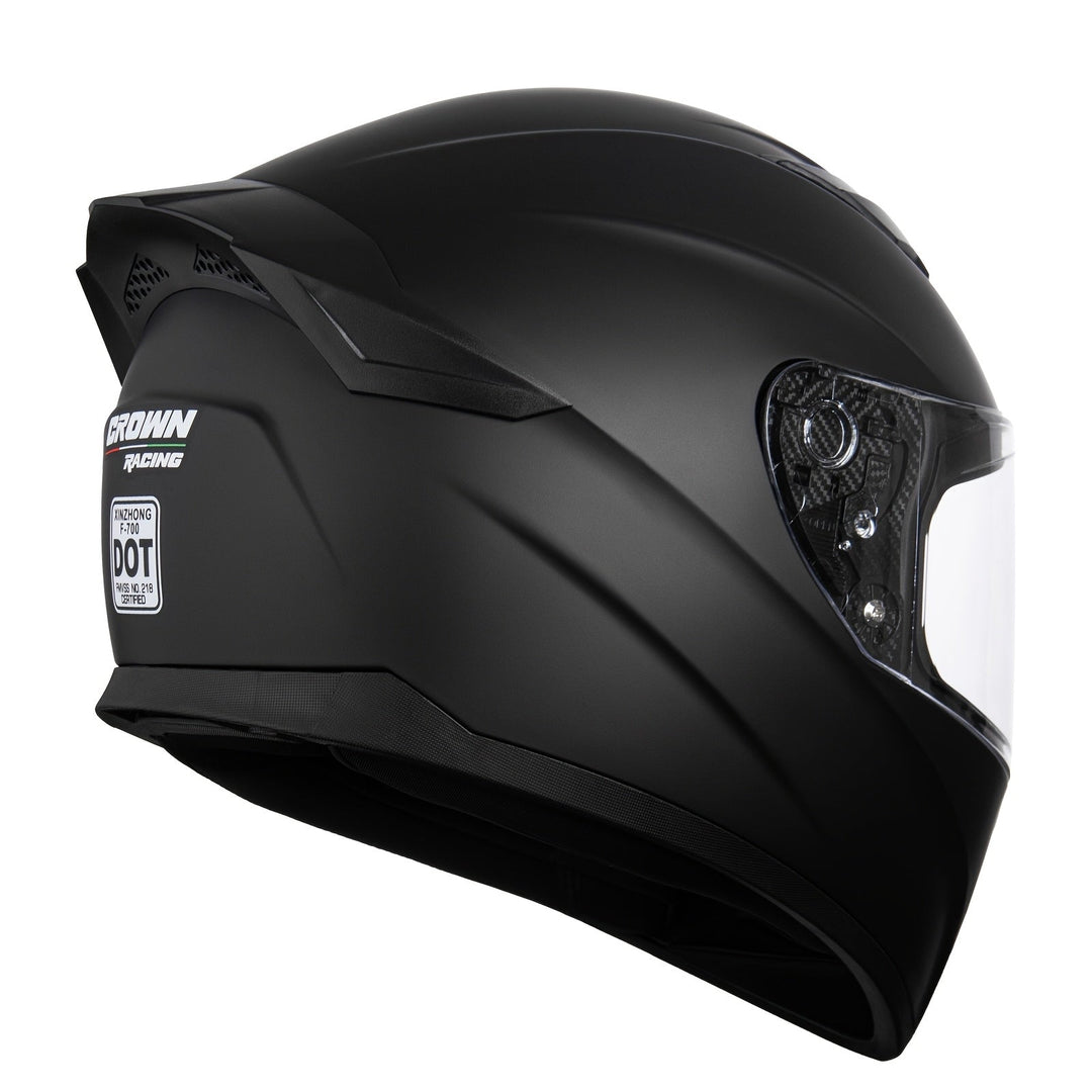 Casque de moto F-700 - Noir mat