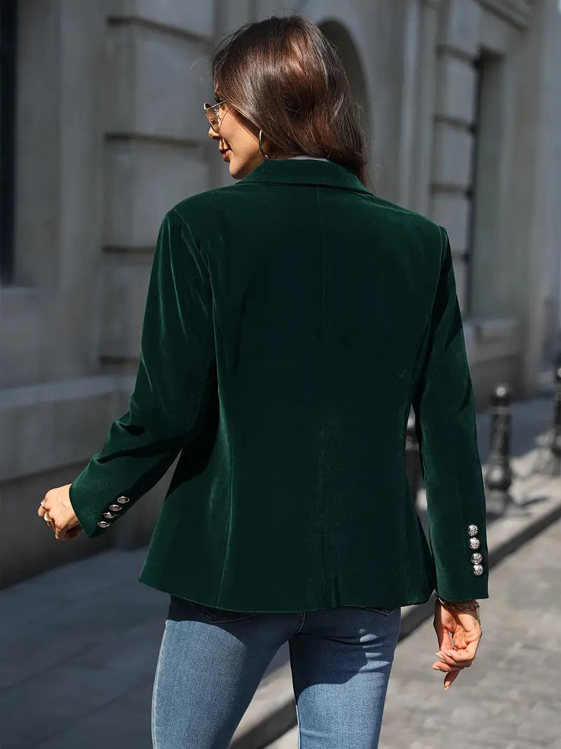 JULISSE | BLAZER ÉLÉGANT EN VELOURS 