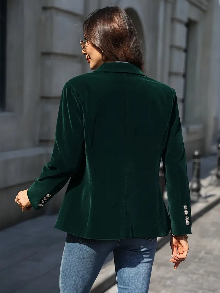 JULISSE | BLAZER ÉLÉGANT EN VELOURS 