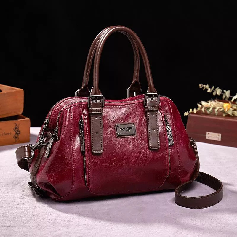 Nina - Sac à main en cuir chic