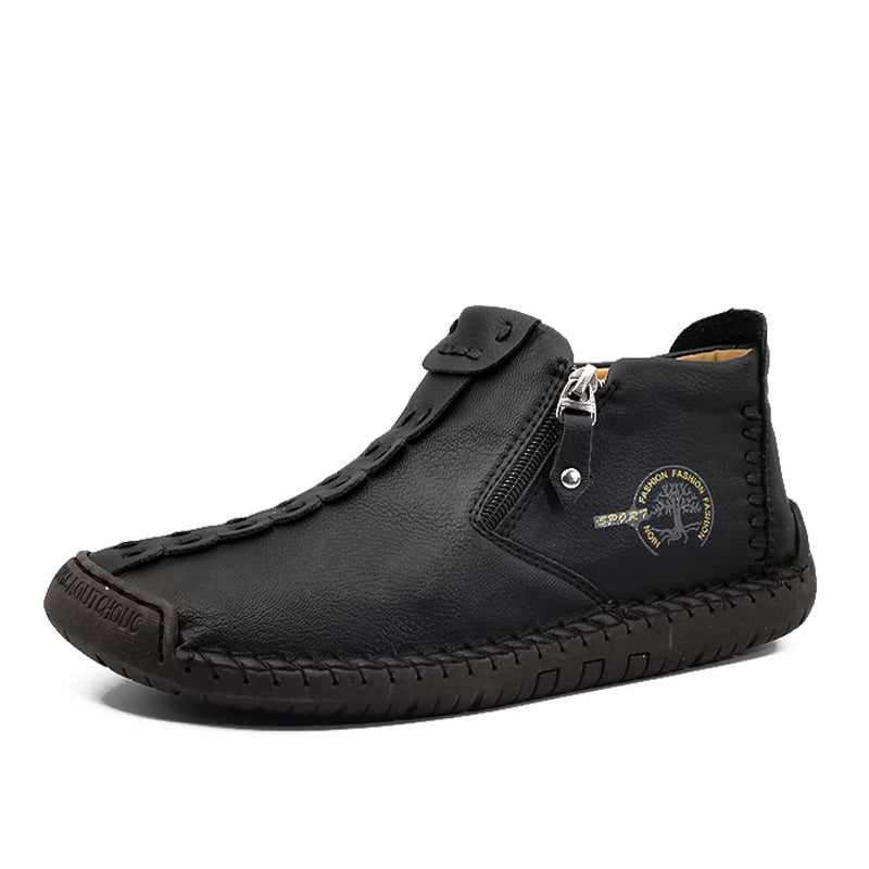 Grau| Vintage Stiefel