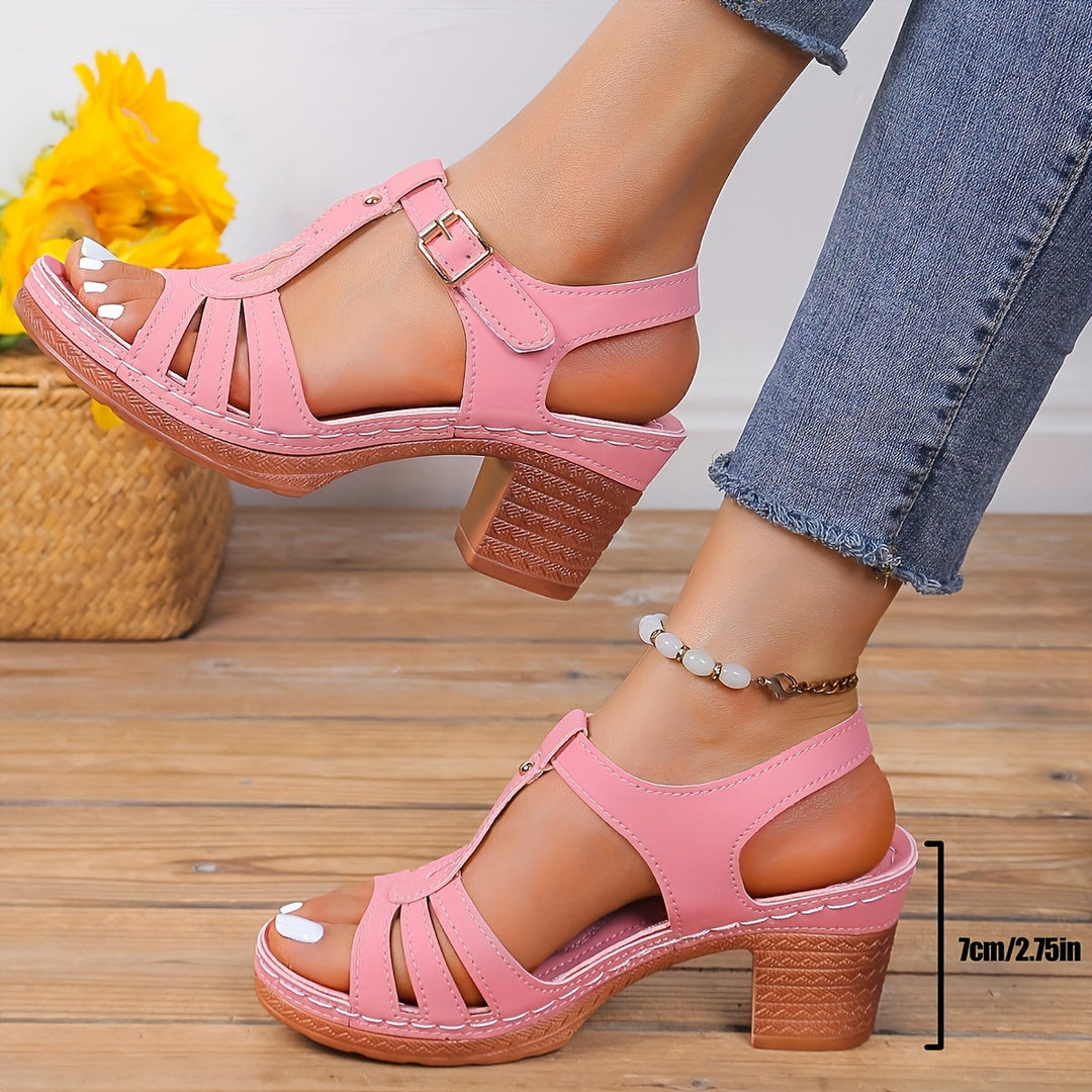 Tierra™ Vintage Block Sandalen