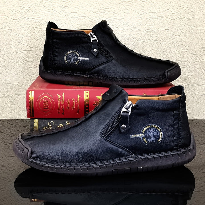 Grau| Vintage Stiefel