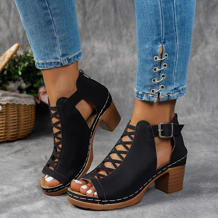 Nessa™ Gitter-Absatzsandalen