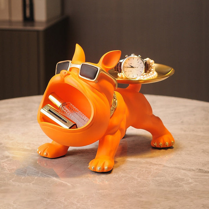 Großer Mund Französische Bulldogge Dekor