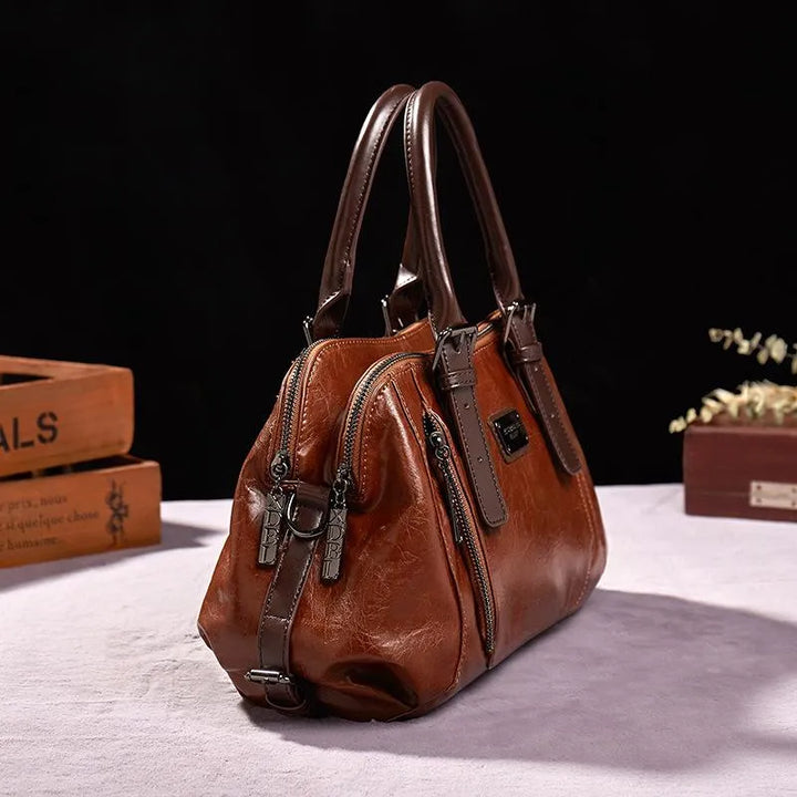 Nina - Sac à main en cuir chic