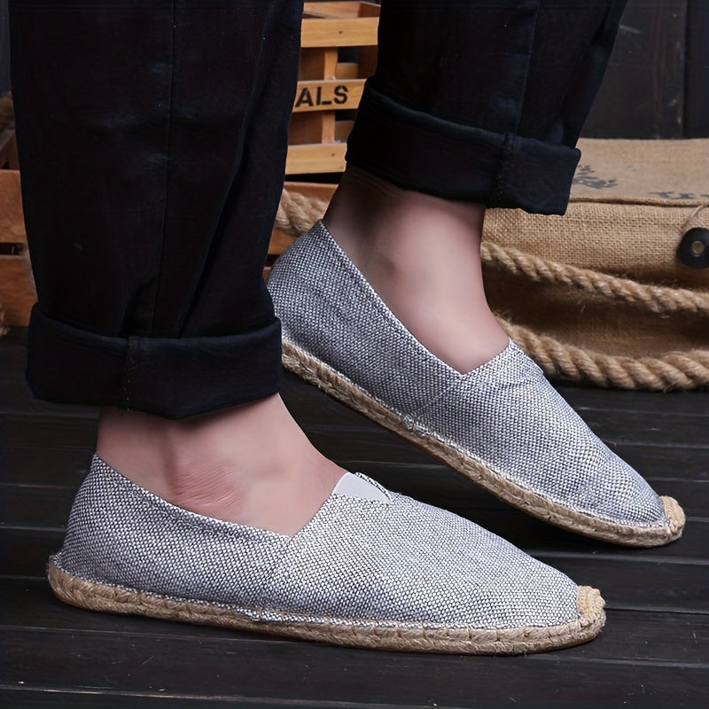 Elegante Herren-Espadrilles