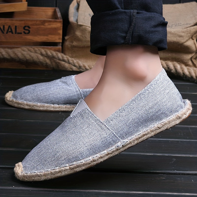 Elegante Herren-Espadrilles