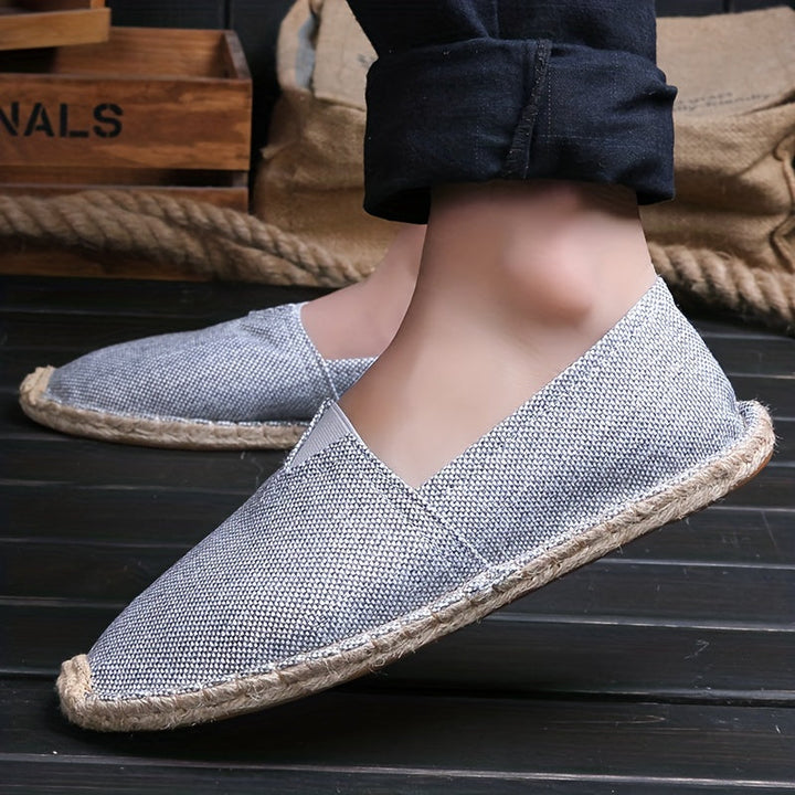 Elegante Herren-Espadrilles