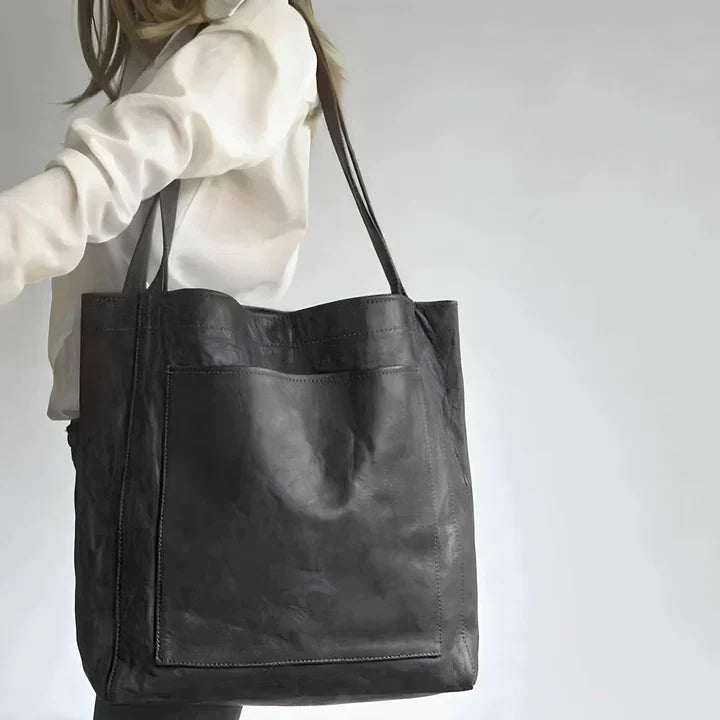 Elysia - Sac fourre-tout classique en cuir